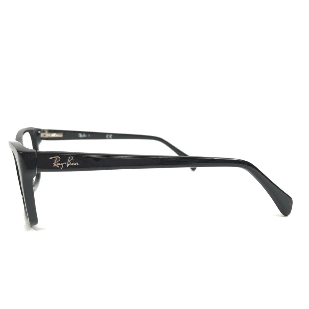 Ray-Ban Eyeglasses Frames RB5298 2000 Polished Black Cat Eye Full Rim 55-17-140